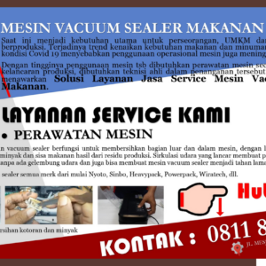 Jasa Service Mesin Vacuum Sealer Jakarta