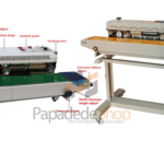 Jual Mesin Seal Continuous Band Sealer With Gas Flushing Nitrogen Pengemas Biji Kopi Keripik Snack Jajanan Oleh-oleh DBF 1000ANF