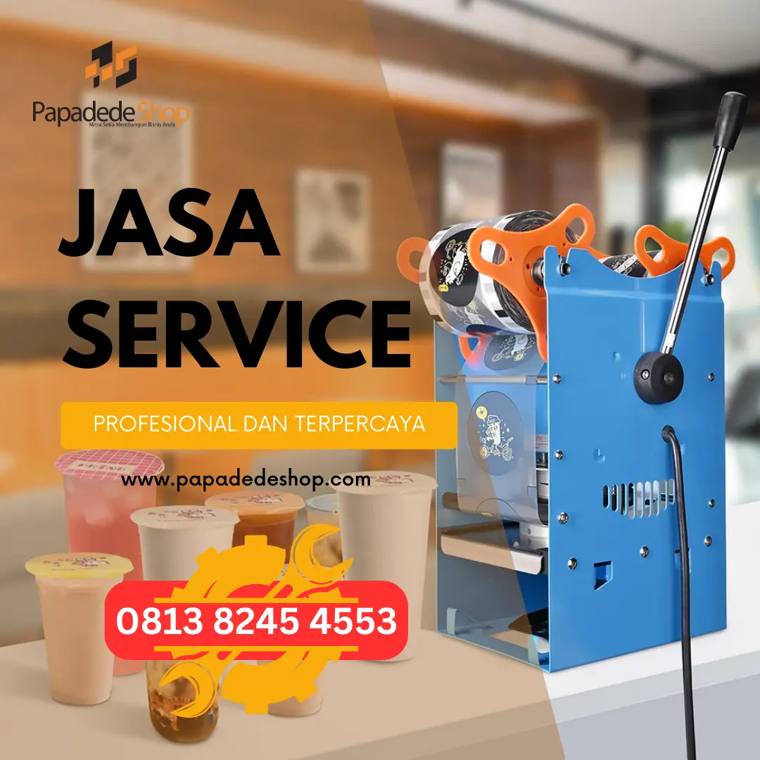 Jasa tempat service repair perbaikan Cup Sealer Jakarta Cup Sealer Tidak Memotong Plastik