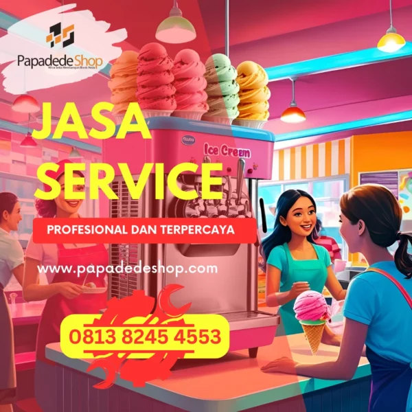 jasa service mesin ice cream gelato jakarta