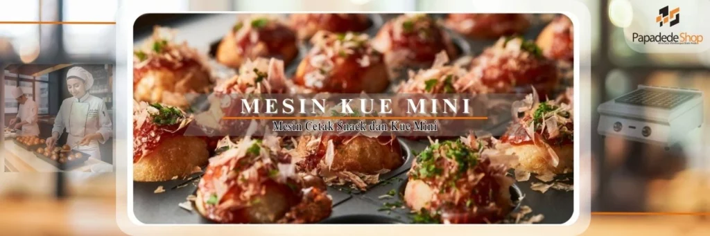 Jual mesin kue mini, snack dan takoyaki untuk usaha umkm di jakarta