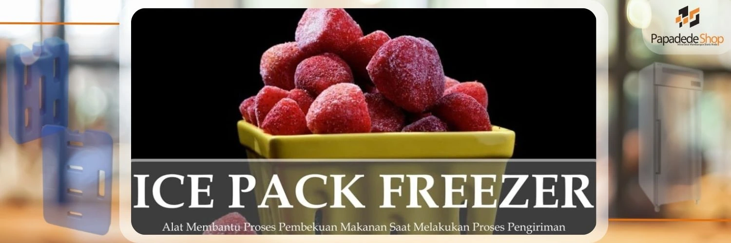 Jual Ice Pack Freezer Papadedeshop – alat pembeku ice pack untuk pendinginan makanan dan frozen food di Jakarta