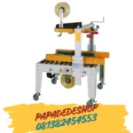 Jual Mesin Carton Sealer Lakban Kardus Pita Penyegel Kotak Karton Auto Uniform Carton Sealer Side Belt Drive EC-701WS
