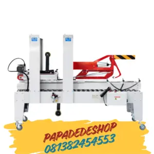 Jual Mesin Carton Sealer Lakban Kardus Pita Penyegel Kotak Karton Flap Otomatis FXJ-5050ZB.