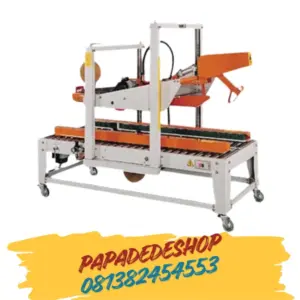 Jual Mesin Carton Sealer Lakban Kardus Pita Penyegel Kotak Karton Mesin Lipat Tutup Seragam Otomatis EC-705-
