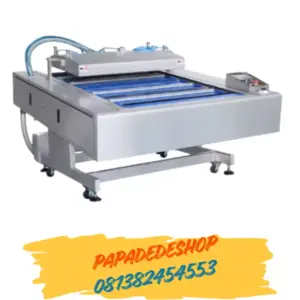 Jual Mesin Vacuum Sealer Pengemas Vakum Automatic Continuous Vacuum Packing Machine HVB-1020F/1W/ HVB-1020F-2W