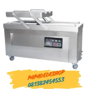 Jual Mesin Vacuum Sealer Pengemas Vakum Automatic Double Chambers Vacuum Packaging Machine HVC-610S/2C