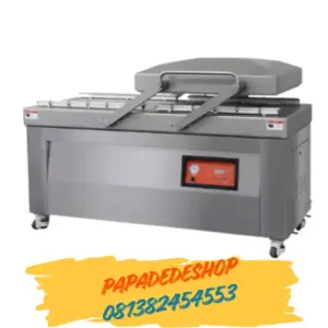 Jual Mesin Vacuum Sealer Pengemas Vakum Otomatis Pneumatic Double Chamber Vacuum Sealer HVC-720S-2B-G