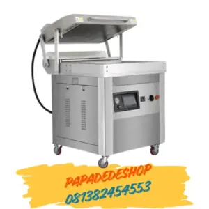 Jual Mesin Vacuum Sealer Pengemas Vakum Single Chamber Semi Automatic Skin Vacuum Packaging Machine HVC-760FS