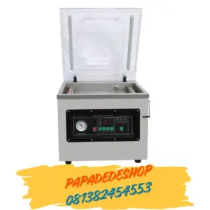 Jual Mesin Vacuum Sealer Pengemas otomatis Table Type Single Chamber Vacuum Sealer Packaging Machine DZ-400/2F