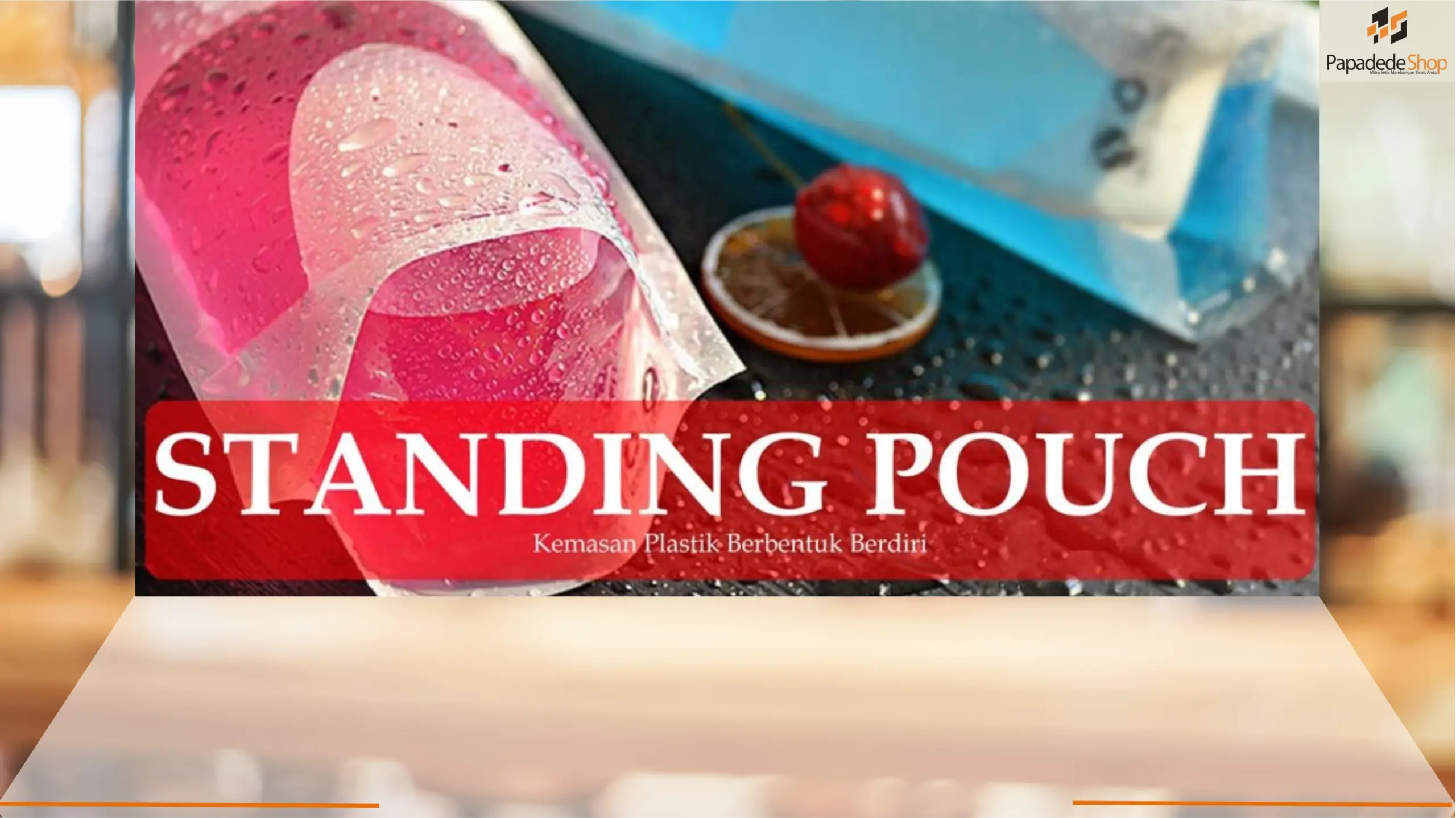 Standing pouch bening food grade berbagai ukuran dari PAPADEDESHOP Indonesia di jakarta