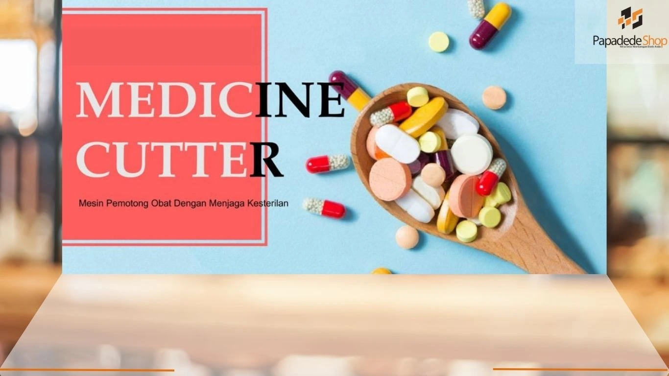 Mesin pemotong obat otomatis skala industri – Papadedeshop Indonesia di jakarta