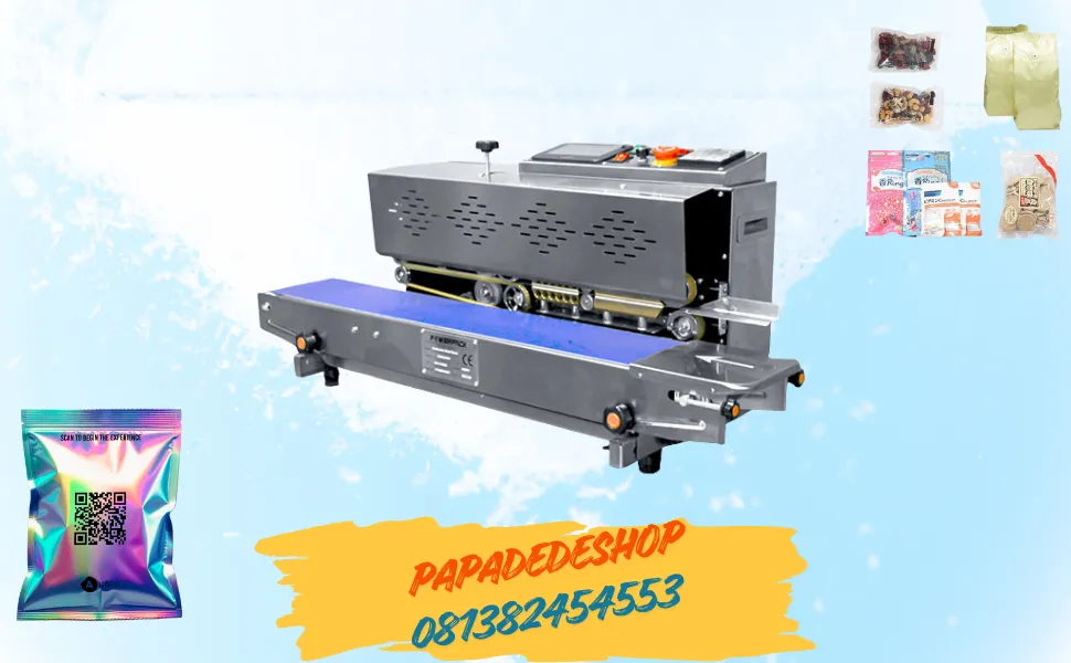 Jual Continuous Band Sealer With Inkjet Printer FPM-150W powerpack