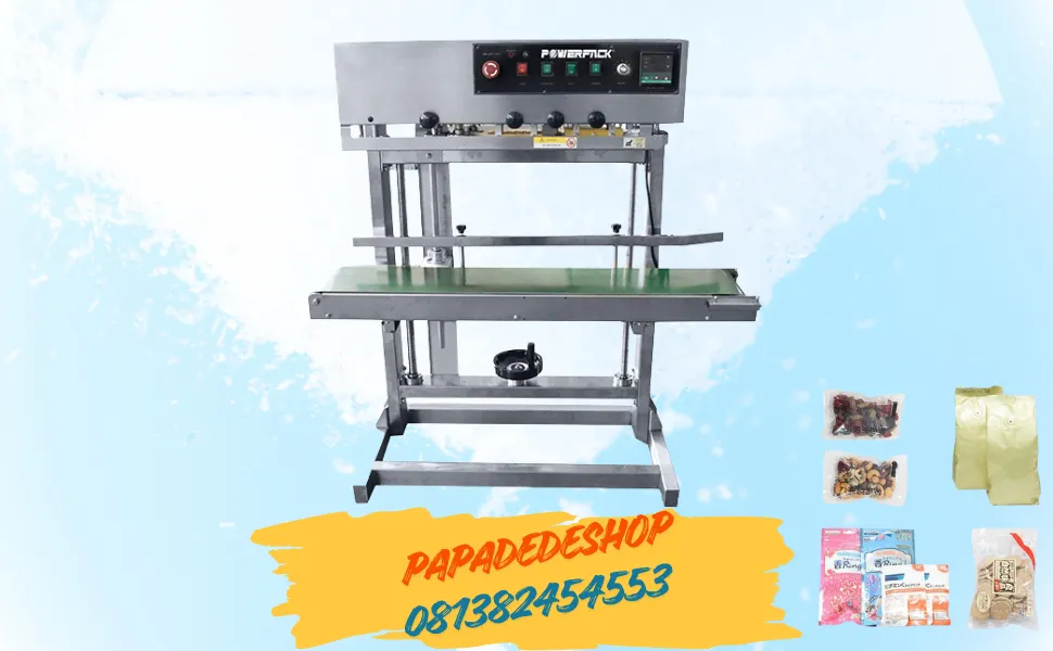 Jual Heavy Duty Continuous Band Sealer w/ Solid Ink Printer FRL-600B/S powerpack
