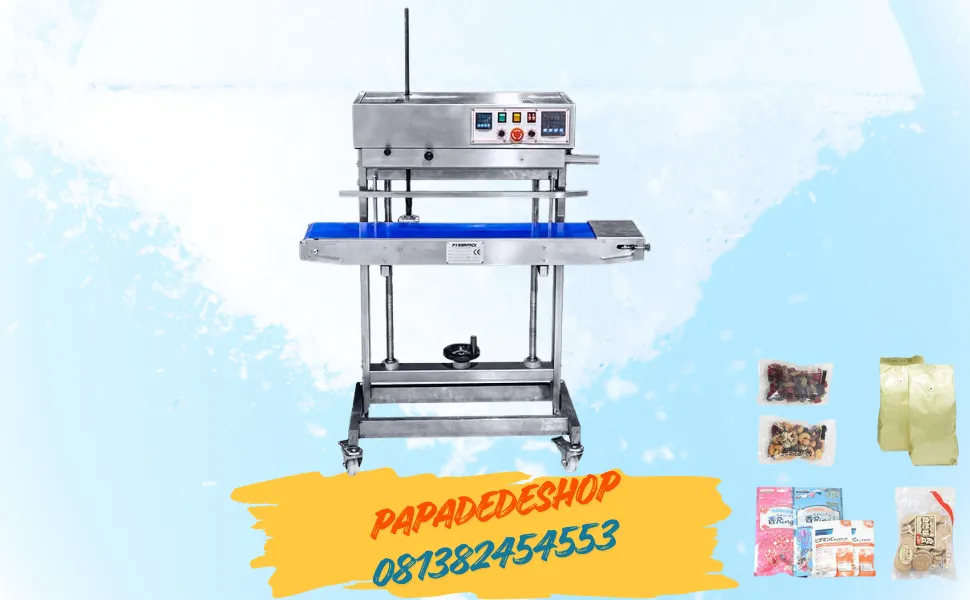 Jual Medium Duty Continuous Band Sealer w/ Solid Ink Printer FRL-150B powerpack
