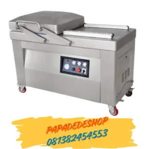 Jual Mesin Vacuum Sealer Pengemas otomatis Double Chamber Vacuum Sealer Packing Machine HVC-510S/2B