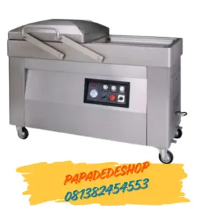 Jual Mesin Vacuum Sealer Pengemas otomatis Double Chambers Vacuum Sealer Packaging Machine HVC-510/2SA