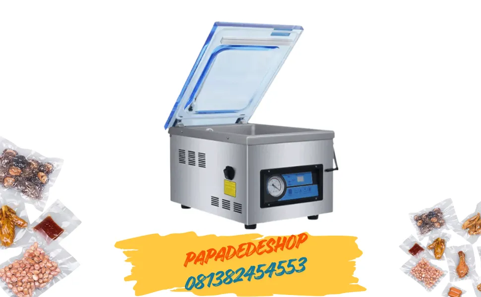 Jual Mesin Vacuum Sealer Pengemas otomatis Single Chamber Vacuum Sealer HVC-260T/1A