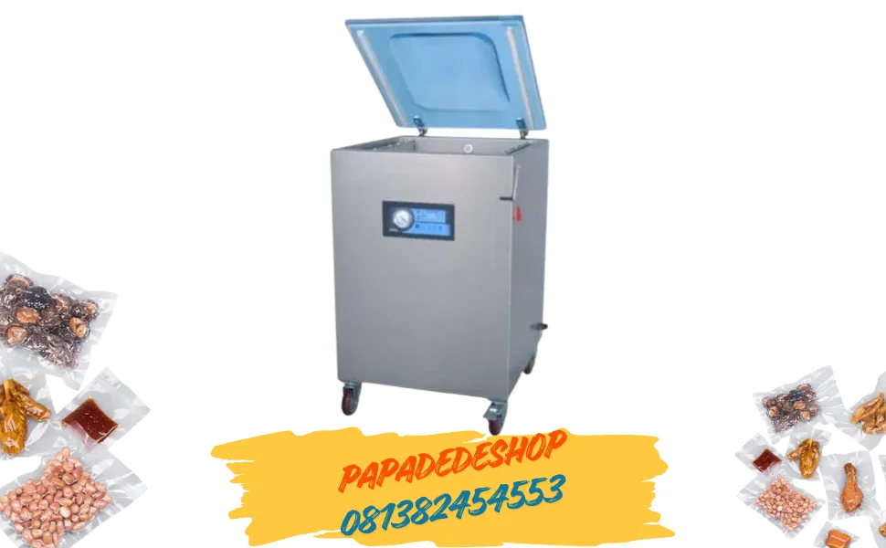 Jual Mesin Vacuum Sealer Pengemas otomatis Single Chamber Vacuum Sealer Machine HVC-510F/2A