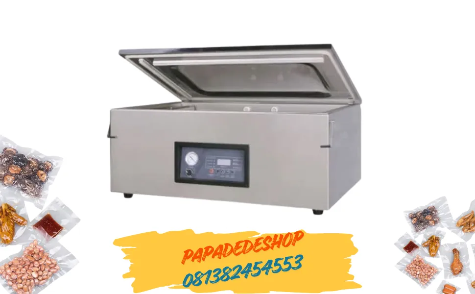 Jual Mesin Vacuum Sealer Pengemas otomatis Table Style Vacuum Sealer Packaging Machine DZ-900T