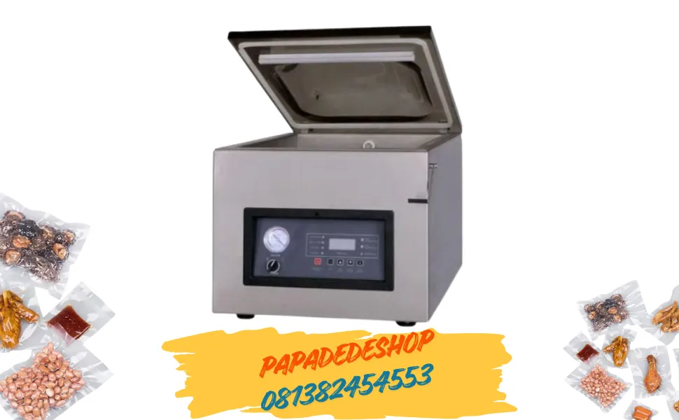 Jual Mesin Vacuum Sealer Pengemas otomatis Vacuum Chamber Sealer Machine DZ-500/T