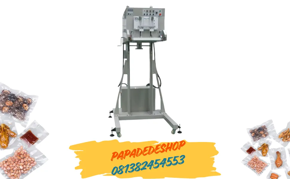 Jual Mesin Vacuum Sealer Pengemas otomatis Vacuum Gas Flushing Packaging Machine DZQ-800LDT/S