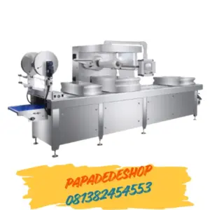 Jual Mesin Vacuum Sealer Pengemas otomatis Vacuum Thermoforming Forming Packaging Packing Machine For Meat Fish Food HVR 520AQ∕1068
