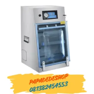 Jual Mesin Vacuum Sealer Pengemas otomatis Vertical Single Chamber Vacuum Sealer Packaging Machine for Rice HVV-410T/1A