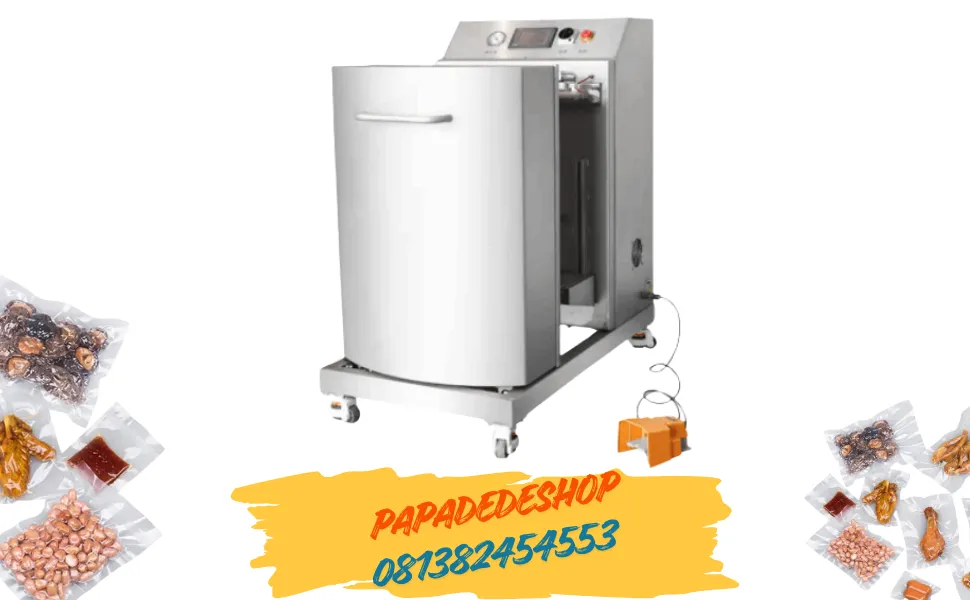 Jual Mesin Vacuum Sealer Pengemas otomatis Vertical Vacuum Packaging Machine HVV-610F/1B