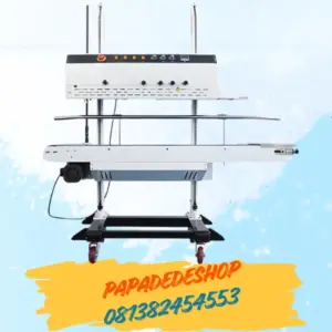 Jual Vertical Continuous Band Sealer Sealing Machine With Printer FRM-1120LD hualian