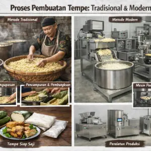 Proses Pembuatan Tempe: Tradisional dan Modern, Sejarah, serta Peralatan yang Digunakan