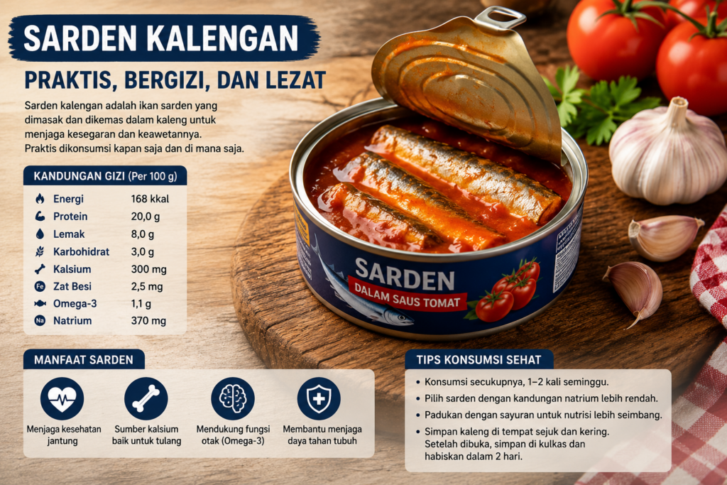 Sarden Kalengan Termasuk UPF atau Tidak? Ini Penjelasan Lengkap yang Perlu Dipahami