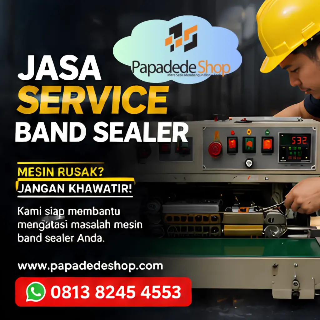 jasa perbaikan service repair mesin band sea;er di jakarta
